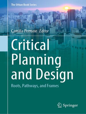 cover image of Critical Planning and Design